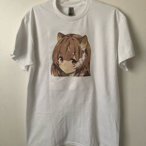 White Anime T-Shirt